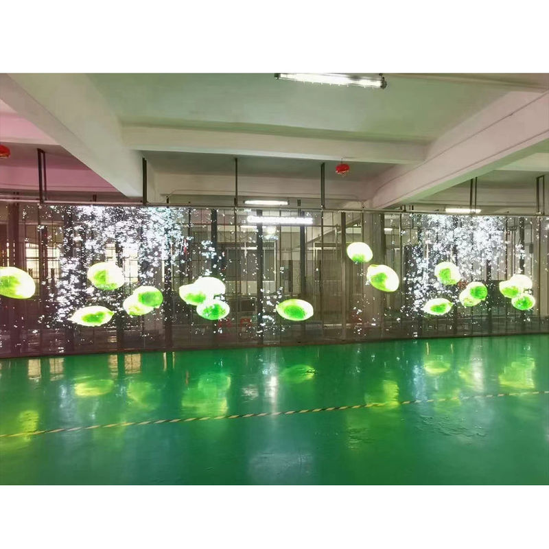 Π2.6-5.2 HD Διαφανής οθόνη LED 2500nits Κρεμαστική εγκατάσταση