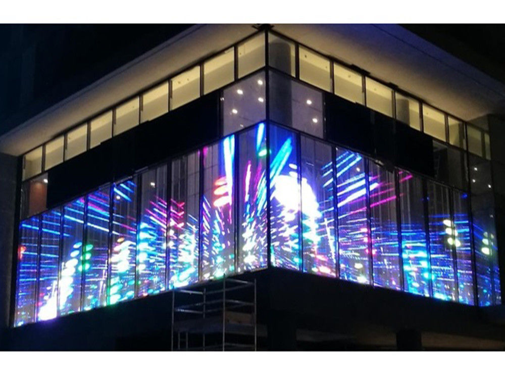 Π2.6-5.2 HD Διαφανής οθόνη LED 2500nits Κρεμαστική εγκατάσταση