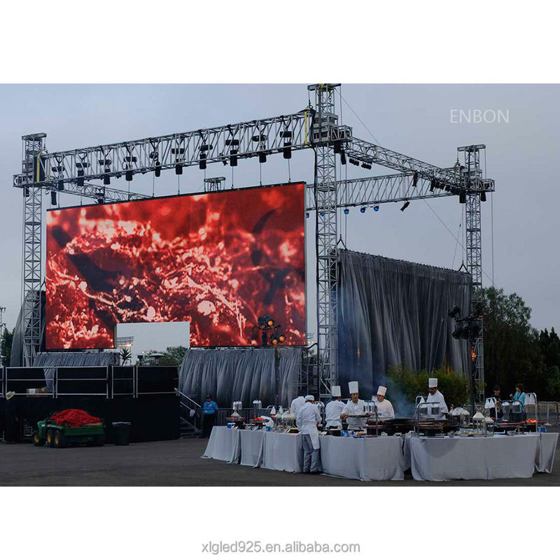 P2.604mm LED Wall On Hire Ανανεωτικό ρυθμό 3840HZ για σκηνική παράσταση
