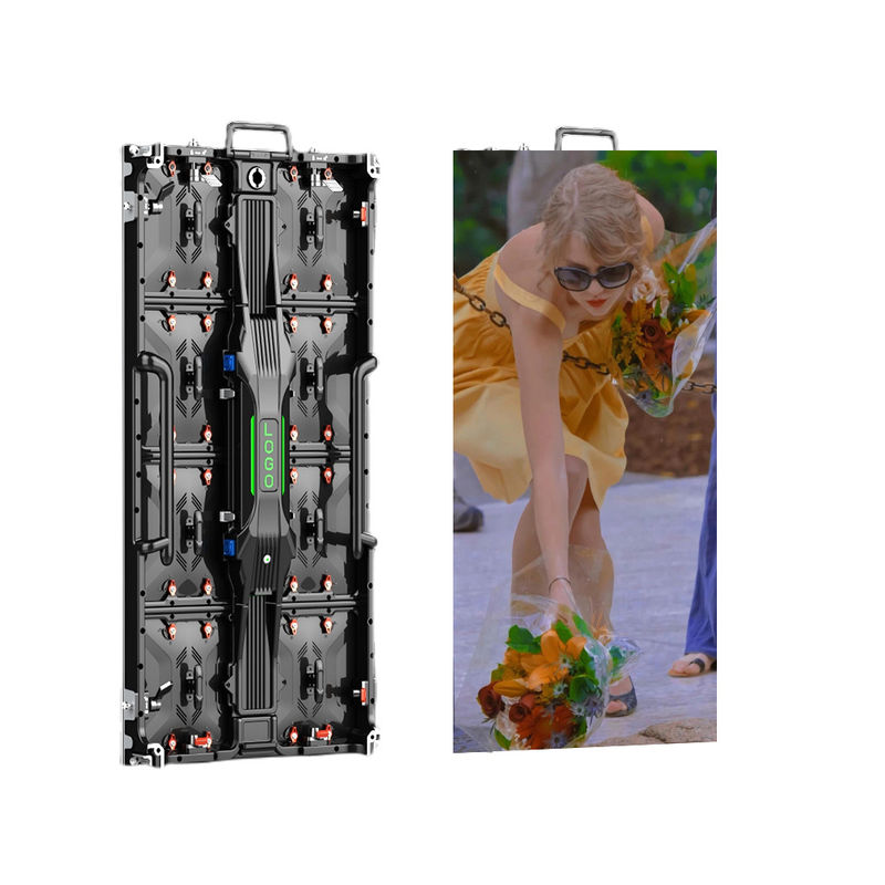 Σιδηρό SMD εξωτερικό τοίχωμα βίντεο, P6.67 P8 P10 320x320 εξωτερικό LED πάνελ