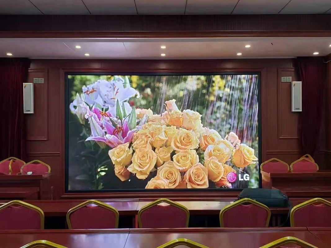 HD διαφήμιση εσωτερική οθόνη LED οθόνη πλήρες χρώμα 16bit φωτεινότητα