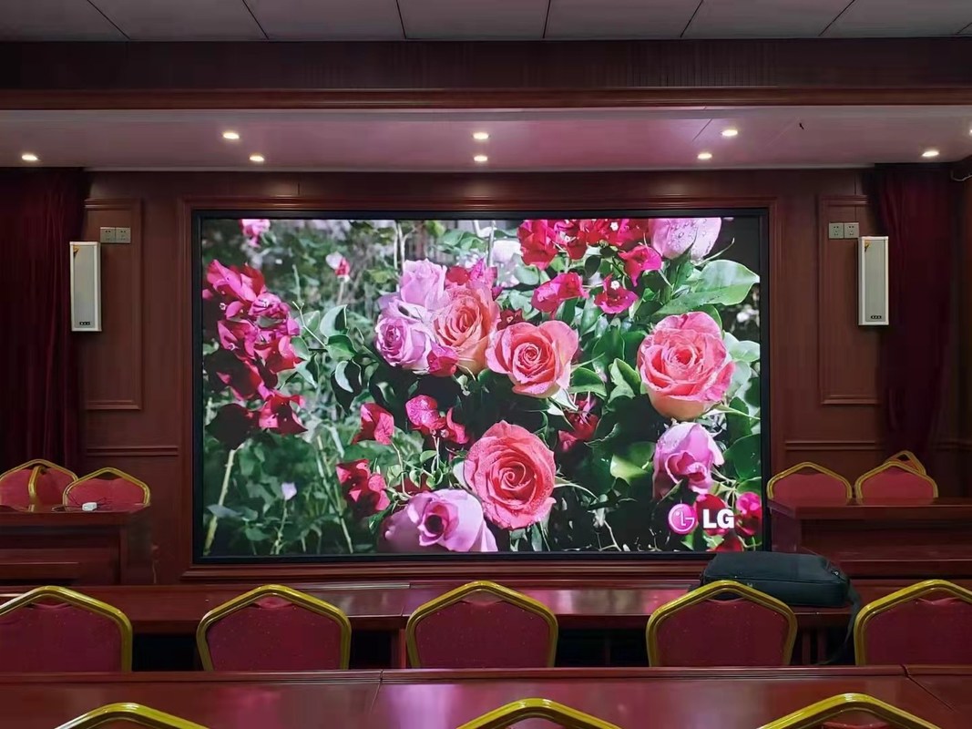 HD διαφήμιση εσωτερική οθόνη LED οθόνη πλήρες χρώμα 16bit φωτεινότητα