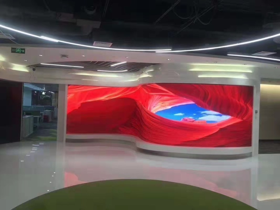 HD διαφήμιση εσωτερική οθόνη LED οθόνη πλήρες χρώμα 16bit φωτεινότητα
