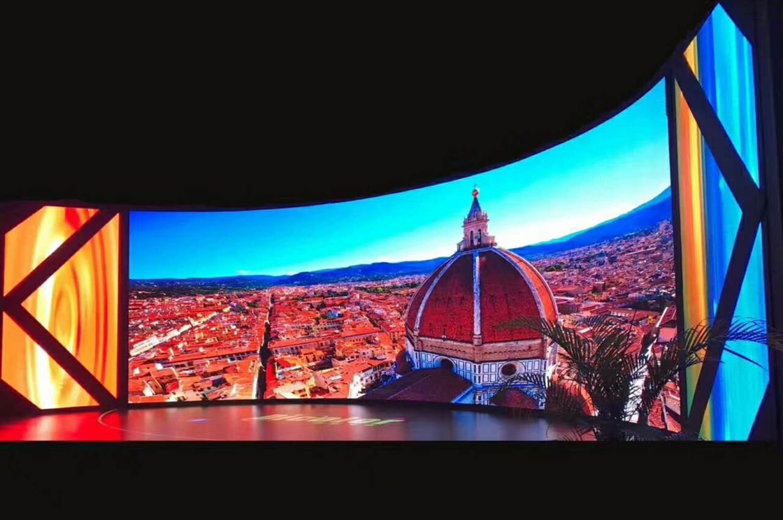 160x320mm σκηνή LED τοίχος βίντεο για εκδηλώσεις Πολυλειτουργικό Ευέλικτο