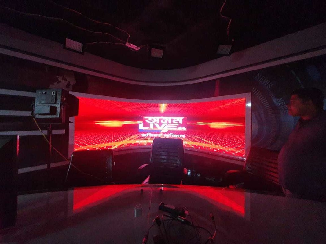 RGB HD σκηνική εκδήλωση LED οθόνη Πολυχρωματική ευέλικτη για συναυλία