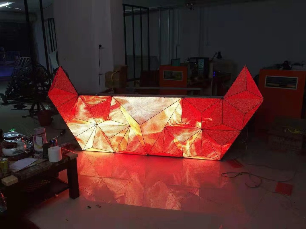 Π2 Π2.5 Π3.91 Καινοτόμα τεχνολογία οθόνης, RGB Indoor DJ LED Desk